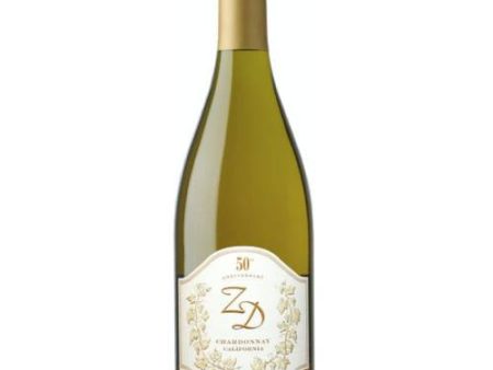 ZD 50th Anniversary Chardonnay 2018 - 750ML Cheap